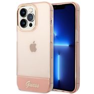 Guess Translucent iPhone 14 Pro Max 6.7&quot; Case - Pink, Guess
