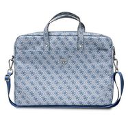 Guess Saffiano 4G Triangle Logo bag for a 16&#39;&#39; laptop - blue, Guess