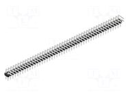 Connector: pin strips; pin header; male; PIN: 94; 3A; 100V; THT; 2mm FISCHER ELEKTRONIK