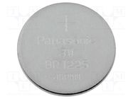 Battery: lithium; 3V; BR1225,coin; 48mAh; non-rechargeable PANASONIC