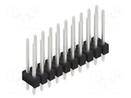 Connector: pin strips; pin header; male; PIN: 20; THT; 3A; 250V; 2x10 FISCHER ELEKTRONIK