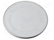 Battery: lithium; CR2016,coin; 3V; 90mAh; non-rechargeable PANASONIC