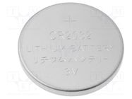 Battery: lithium; CR2032,coin; 3V; 210mAh; non-rechargeable LIJIA