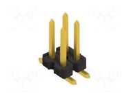 Connector: pin strips; pin header; male; PIN: 4; SMT; 3A; 250V; 2x2 FISCHER ELEKTRONIK