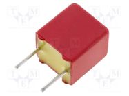 Capacitor: polypropylene; 10nF; 100VDC; 63VAC; 6.5x8x7.2mm; THT WIMA