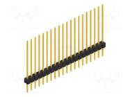 Connector: pin strips; pin header; male; PIN: 20; THT; 3A; 250V; SL 1 FISCHER ELEKTRONIK