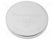 Battery: lithium; 3V; CR2450,coin; non-rechargeable; Ø24.7x5mm PANASONIC