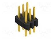 Connector: pin strips; pin header; male; PIN: 6; SLVW 2; 1.5A; 125V FISCHER ELEKTRONIK