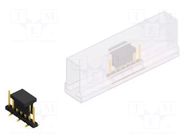 Connector: pin strips; pin header; male; PIN: 7; 3A; 100V; SMT; 2mm FISCHER ELEKTRONIK