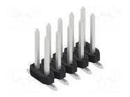 Connector: pin strips; pin header; male; PIN: 10; 3A; 100V; SMT; 2mm FISCHER ELEKTRONIK