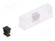 Connector: pin strips; pin header; male; PIN: 8; 3A; 100V; SMT; 2mm FISCHER ELEKTRONIK