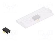 Connector: pin strips; pin header; male; PIN: 2; SMT; 3A; 100V; 2mm FISCHER ELEKTRONIK