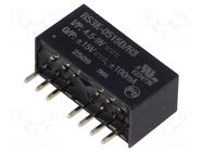 Converter: DC/DC; 3W; Uin: 4.5÷9VDC; Uout: 15VDC; Uout2: -15VDC; SIP8 RECOM