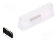 Connector: pin strips; socket; female; PIN: 7; BL 15 SMD; 3A; 150V FISCHER ELEKTRONIK