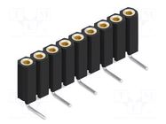 Connector: pin strips; socket; female; PIN: 9; BL 15 SMD; 3A; 150V FISCHER ELEKTRONIK