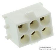 HEADER, SOCKET, 6WAY