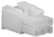 CONN HOUSING, PLUG, 12P, 4.2MM, NATURAL