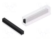 Connector: pin strips; socket; female; PIN: 38; BL LP 6 SMD; 3A FISCHER ELEKTRONIK