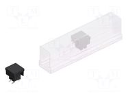 Connector: pin strips; socket; female; PIN: 4; SMT; 3A; 125V; 2.54mm FISCHER ELEKTRONIK