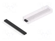Connector: pin strips; socket; female; PIN: 20; BL LP 7 SMD; 3A FISCHER ELEKTRONIK