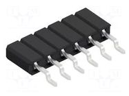 Connector: pin strips; socket; female; PIN: 6; BL LP 7 SMD; 3A; 125V FISCHER ELEKTRONIK