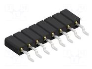 Connector: pin strips; socket; female; PIN: 8; BL LP 7 SMD; 3A; 125V FISCHER ELEKTRONIK