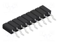 Connector: pin strips; socket; female; PIN: 9; BL LP 7 SMD; 3A; 125V FISCHER ELEKTRONIK