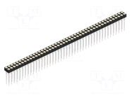 Connector: pin strips; socket; female; PIN: 86; MK 213 X 1; 1.5A FISCHER ELEKTRONIK