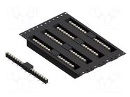Connector: pin strips; socket; female; PIN: 19; MK 23 SMD; 1.5A; 60V FISCHER ELEKTRONIK