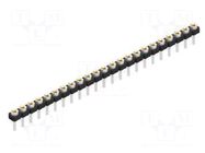 Connector: pin strips; socket; female; PIN: 23; 1.5A; 60V; straight FISCHER ELEKTRONIK