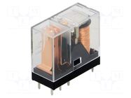 Relay: electromagnetic; SPDT; Ucoil: 6VDC; Icontacts max: 16A; G2R OMRON Electronic Components
