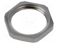 Nut; G1/2"; brass; Plating: nickel BM GROUP