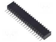 Connector: PCB to PCB; socket; female; PIN: 20; BSW; straight; THT SAMTEC