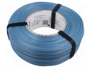 Filament: PLA; 1.75mm; blue pearl; 185÷225°C; 1kg; refill ROSA 3D
