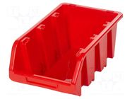 Container: cuvette; red; 490x298x210mm; TRUCK KISTENBERG