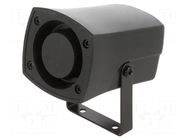 Sound transducer: siren; -20÷70°C; 5÷15VDC; Sound level: 105dB LOUDITY
