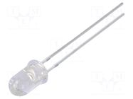 IR transmitter; 5mm; 800÷810nm; transparent; P opt: 30÷40mW; 15° OPTOSUPPLY