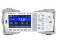 Meter: power; LCD TFT 4,3"; 20A; 600V; Support: Modbus,SCPI UNI-T