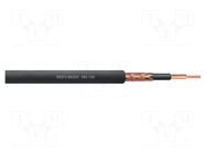 Wire: instrumental; 1x0.23mm2; stranded; Cu; black; Insulation: PVC REDS MUSIC