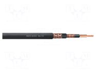 Wire: instrumental; 1x0.5mm2; stranded; Cu; black; Insulation: PVC REDS MUSIC