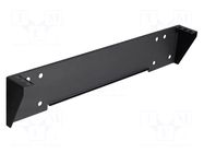 Mounting rack; black; Height: 1U; Standard: 19" LOGILINK