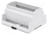 Enclosure: for DIN rail mounting; No.of mod: 6 ELBAG