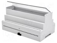 Enclosure: for DIN rail mounting; No.of mod: 9 ELBAG
