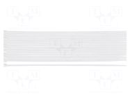 Cable tie; L: 200mm; W: 2.5mm; natural; polyamide; 100pcs; EXTREME NEO TOOLS