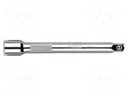Extension; 3/8"; Chrom-vanadium steel; 125mm NEO TOOLS