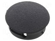 Stopper; H: 6.4mm; push-in,snap-fastener; Flange dia: 15.1mm ESSENTRA