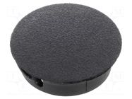 Stopper; H: 6.4mm; push-in,snap-fastener; Flange dia: 18.2mm ESSENTRA