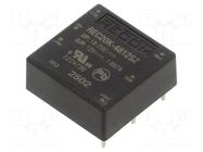 Converter: DC/DC; 20W; Uin: 18÷75VDC; Uout: 12VDC; Iout: 1667mA; THT RECOM