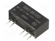 Converter: DC/DC; 2W; Uin: 4.5÷5.5VDC; Uout: 12VDC; Uout2: -12VDC RECOM