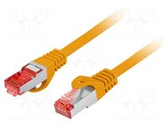 Patch cord; S/FTP; Cat: 6; RJ45 plug,both sides; stranded; Cu; 1m LANBERG